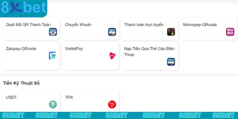Giao dịch nạp tiền hoàn tất siêu tốc