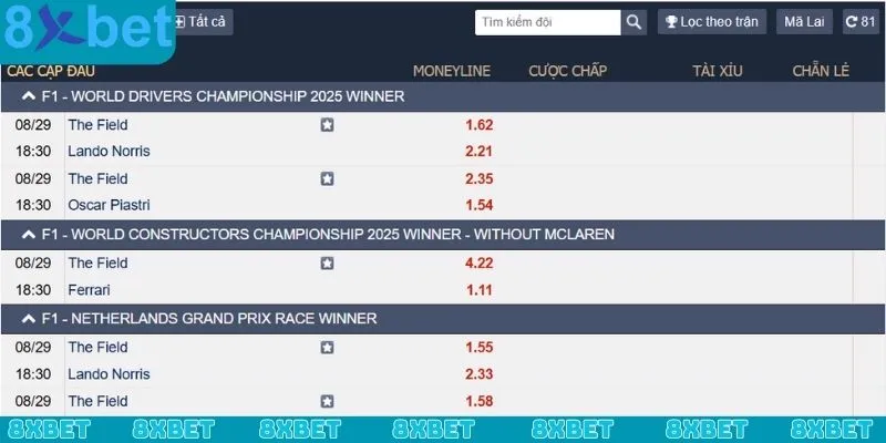 CMD Thể Thao đa dạng thể loại và kèo cược