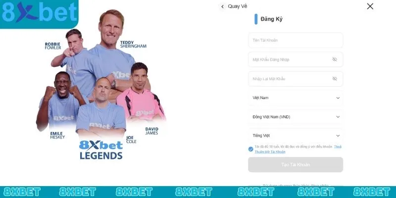 Điều khoản điều kiện về đăng ký tài khoản