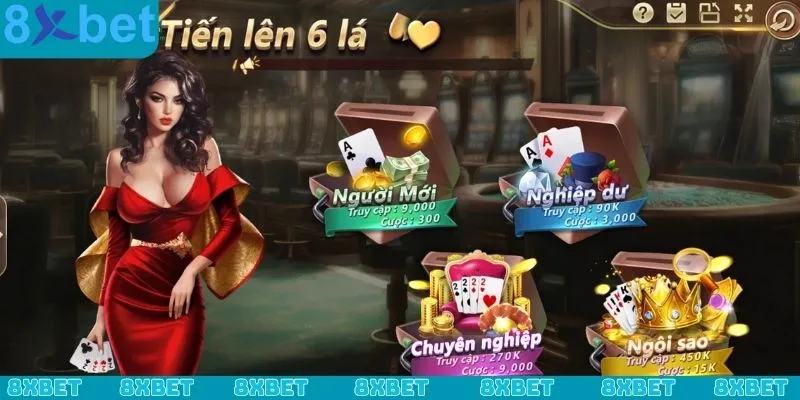Hệ thống trò chơi đỉnh cao tại sảnh game bài 8xbet mà bạn không nên bỏ lỡ