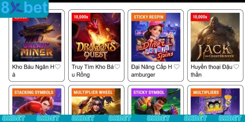 Sảnh nổ hũ PG điện tử sở hữu kho game cực đỉnh