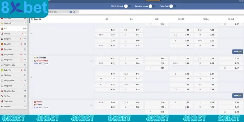 UG Thể Thao hấp dẫn và đa dạng với nhiều ưu điểm vượt trội